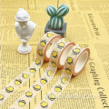 Custom Printing Clear Solid Color Stickers Washi Tape